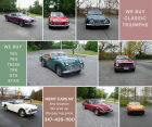 1967 Triumph Spitfire MK2 with Overdrive 2 Tops Performance Upgrades